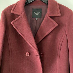 Talbots Soft Wool Coat